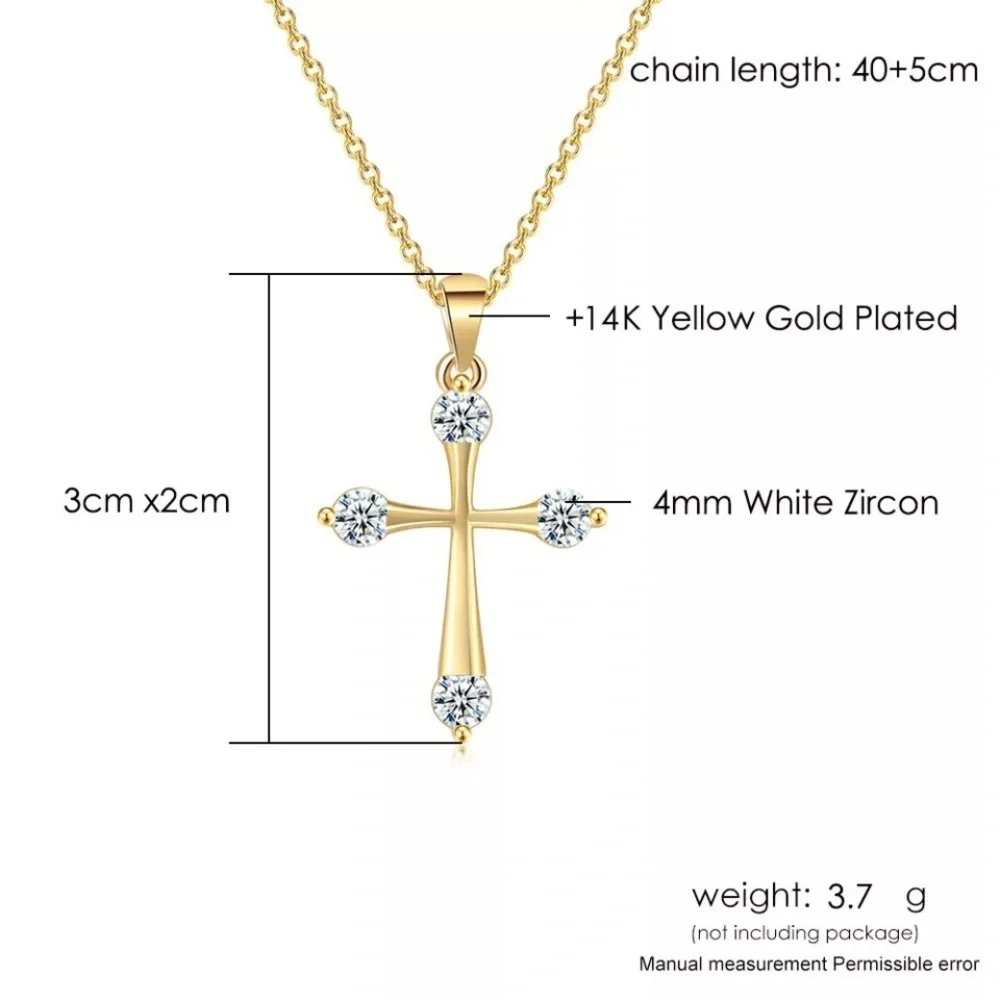 Gold Plated Double Fair Goth Pendants Necklace - Picture 5 of 8